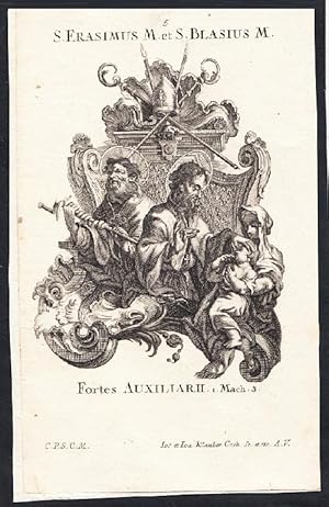 S. Erasmo e S. Biagio ¿ Joseph et Johann Klauber