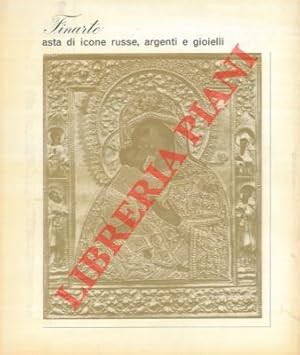 Asta di icone russe, argenti e gioielli. 16 e 17 dicembre 1969.