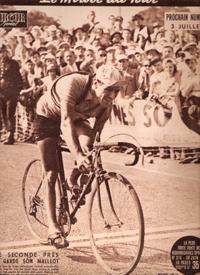 Miroir-Sprint . le Miroir Du Tour Du 30 Juin 1952 : a Une Seconde Près Lauredi Garde son Maillot ...