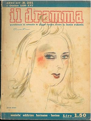 Il dramma: quindicinale di commedie di grande sucesso. 1938, n. 291 In copertina caricatura di La...