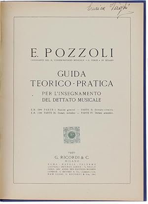 SUNTO DI TEORIA MUSICALE - secondo corso. GUIDA TEORICO-PRATICA PER L'INSEGNAMENTO DEL DETTATO MU...