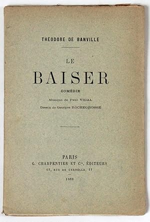 Le Baiser, comédie. Musique de Paul Vidal. Dessin de Georges Rochegrosse.