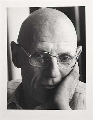 Portrait photographique de Michel Foucault par Bruno de Monès (tirage vintage signé)