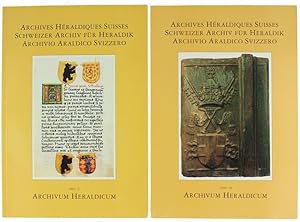 ARCHIVES HERALDIQUES SUISSES - SCHWEIZER ARCHIV FUR HERALDIK - ARCHIVIO ARALDICO SVIZZERO. A° CXI...