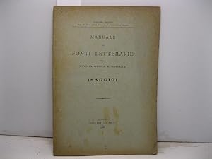 Manuale di fonti letterarie della storia greca e romana (saggio)