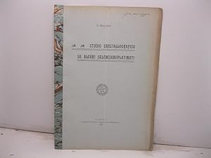 Studio cristallografico su alcuni selencianoplatinati