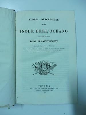 Storia e descrizione delle isole dell'oceano