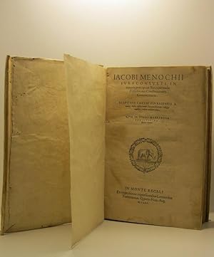 Iacobi Menochii iureconsulti in omnes praecipuas Recuperandae Possesionis constitutiones commenta...