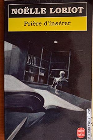 Bild des Verkufers fr Priere d'inserer zum Verkauf von JLG_livres anciens et modernes