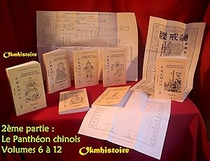 Recherches sur les superstitions en Chine -------- 2ème partie , Le Panthéon chinois : 7 Volumes ...