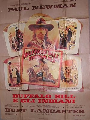 BUFFALO Bill e gli indiani. Paul Newman. Burt Lancaster. Regia di Robert Altman. [1976].