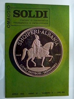 SOLDI Mensile di Numismatica, Medaglistica e di Carta moneta Aprile 1969 Anno IV n.° 4