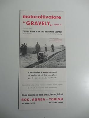 Motocoltivatore Gravely MOD. L
