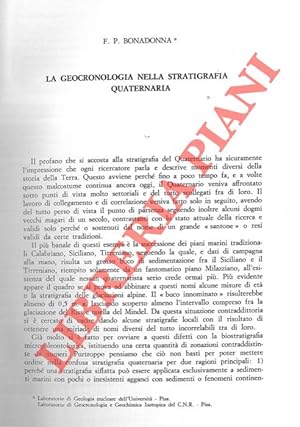 La geocronologia nella stratigrafia quaternaria.