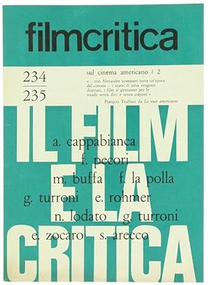 FILMCRITICA. N. 234-235 maggio-giugno 1973.: