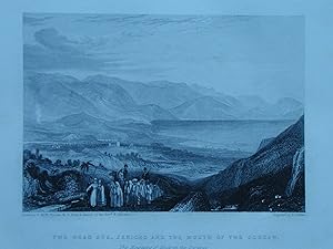 Bild des Verkufers fr The Dead Sea, Jericho and the Mouth of the Jordan. zum Verkauf von N. G. Lawrie Books