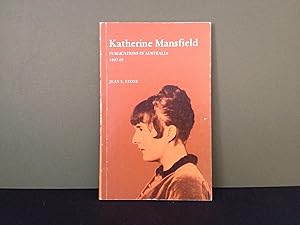 Bild des Verkufers fr Katherine Mansfield: Publications in Australia 1907-09 zum Verkauf von Bookwood