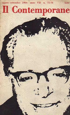 Il contemporaneo. Agosto - settembre 1964 n.75 76