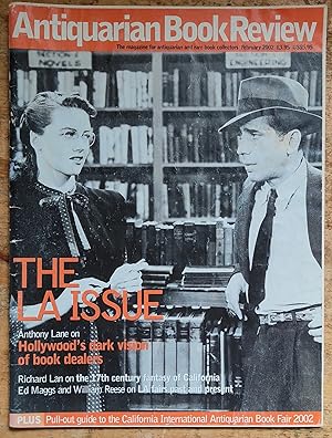 Immagine del venditore per Antiquarian Book Review Volume XXXVII Number 9 Issue No 311 February 2002 venduto da Shore Books