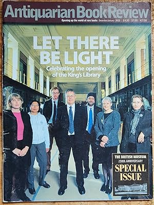 Seller image for Antiquarian Book Review - December / January, 2003 - [The British Museum, 250th Anniversary, Special Issue] for sale by Shore Books
