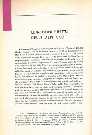 Le incisioni rupestri delle Alpi Cozie.