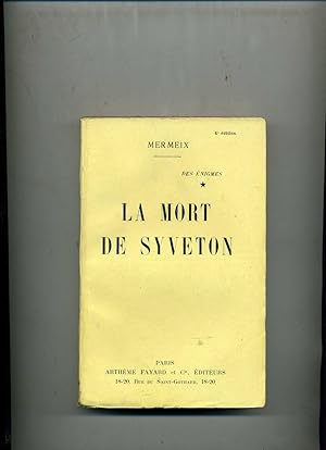 LA MORT DE SYVETON