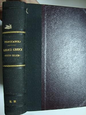 Lirici greci (poesia melica)