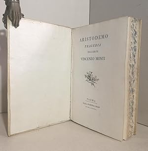 Aristodemo. Tragedia dell'abate Vincenzo Monti