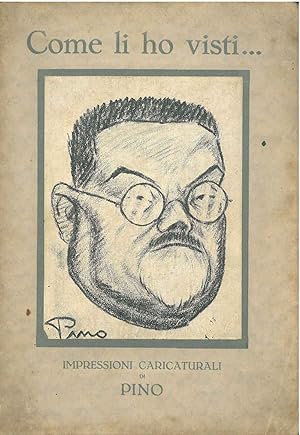 Come li ho visti. Impressioni caricaturali di Pino