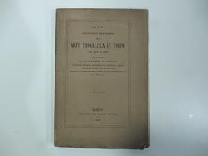 Cenni sull'origine e sui progressi dell'arte tipografica in Torino dal 1474 al 1861