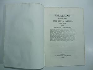Relazione dell'analisi chimica dell'acqua Janella presso Empoli eseguita dal dott. Andrea Cozzi