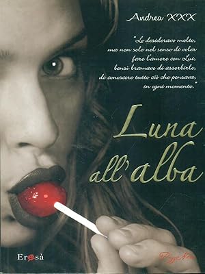 Luna all'alba