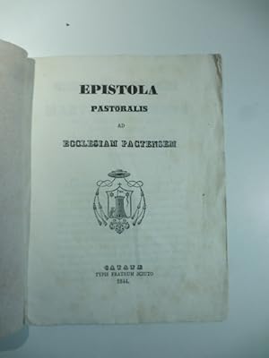 Epistola pastoralis ad ecclesiam pactensem