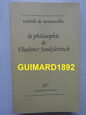 La philosophie de Vladimir Jankélévitch