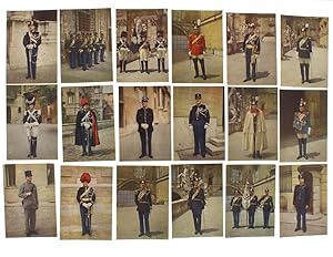 19 CARTOLINE : GUARDIA e GENDARMERIA PONTIFICIA non viaggiate.: