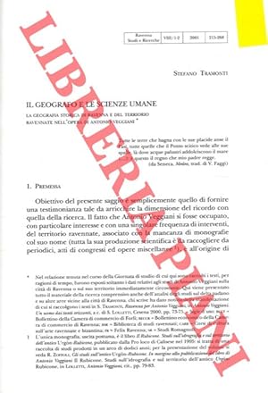 Il geografo e le scienze umane. La geografia storica di Ravenna e del territorio ravennate nell'o...