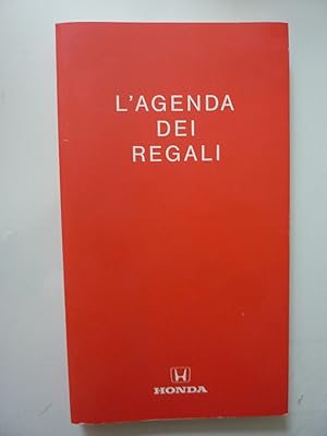 L'AGENDA DEI REGALI - HONDA