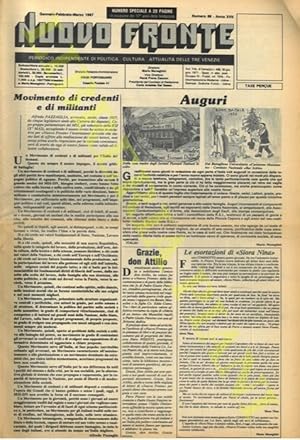 Nuovo fronte. Periodico indipendente di Politica - Cultura - Attualità delle Tre Venezie.