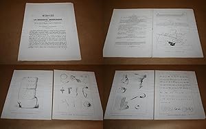 Mémoire sur Les Découvertes Archéologiques faites en 1864 dans le lit de la Mayenne, au Gué de Sa...