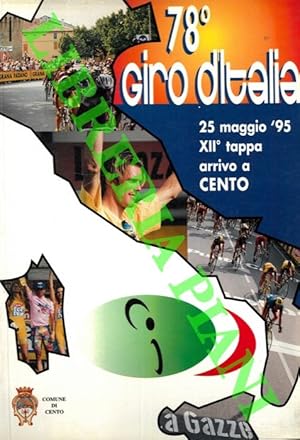 78° Giro d'Italia. 25 maggio '95. XIIa tappa arrivo a Cento.