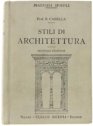 STILI DI ARCHITETTURA. Seconda edizione.: