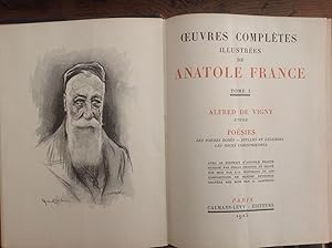 OEUVRES COMPLETES ILLUSTREES de ANATOLE FRANCE