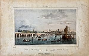 Ponte sulla laguna di Venezia