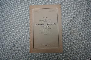 Lycée Albert-Sarraut Disribution Solennelle Des Prix