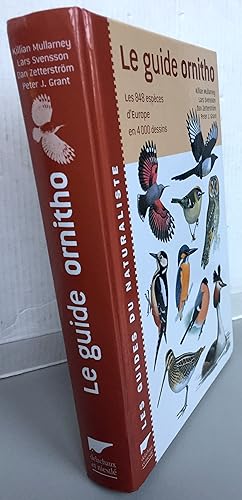 Le Guide Ornitho : les 848 espèces d'Europe en 4000 dessins