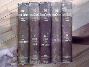 The Bible Story -- Complete 5 Volume Set -- The Golden Book / Hero Tales / Tales of Old Judea / T...