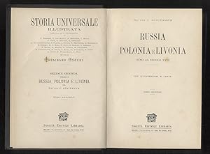 Russia, Polonia e Livonia sino al secolo XVII. Tomo primo [- tomo secondo].