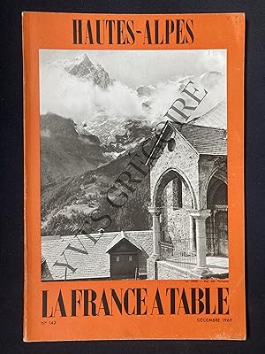 LA FRANCE A TABLE-N°142-DECEMBRE 1969-HAUTES ALPES