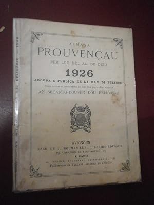 Armana Prouvençau pèr lou bel an de Diéu 1926.