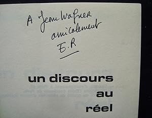 Un discours au réel - Théorie de l'inconscient et politique de la psychanalyse -